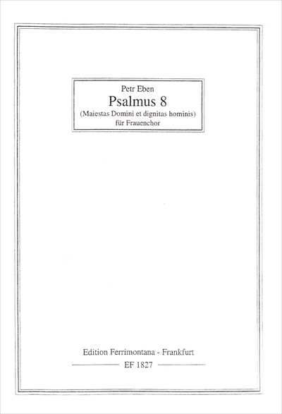 Psalmus 8 : Maiestas Domini et dignitas hominis