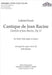 Cantique de Jean Racine