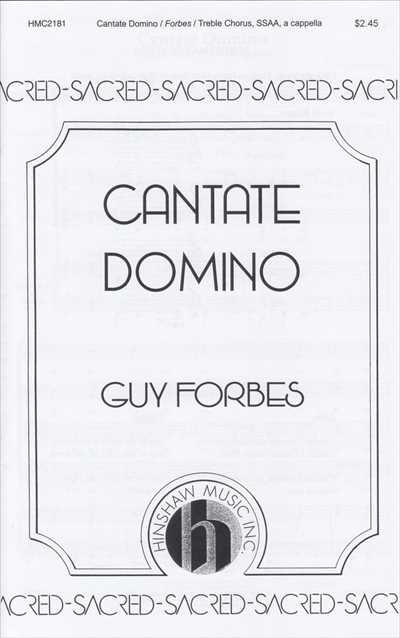 Cantate Domino [SSAA] (Print On Demand)