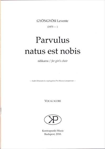 Parvulus natus est nobis