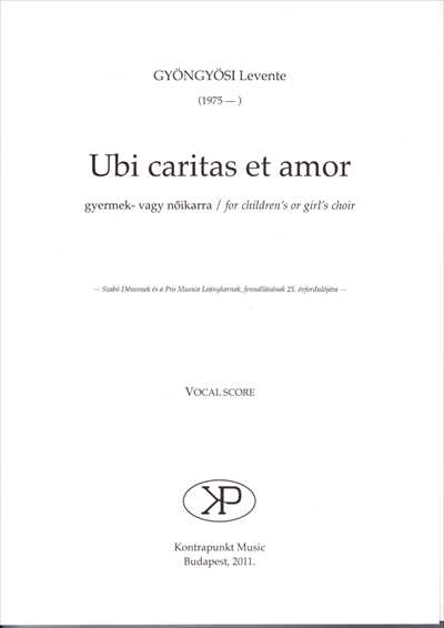 Ubi caritas et amor [SSSSAA]