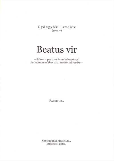 Beatus vir