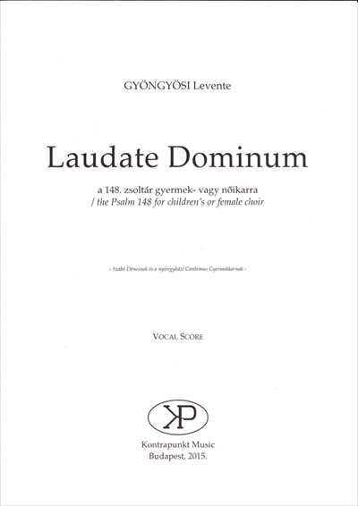 Laudate Dominum [SSA]