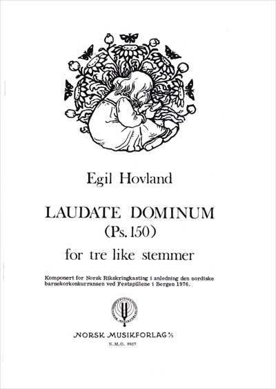 Laudate Dominum Ps.150 [SSA]（数量限定）