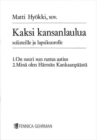 Kaksi kansanlaulua