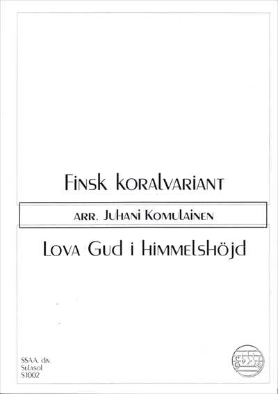 Lova Gud i Himmelshojd