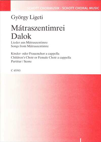 Matraszentimrei Dalok