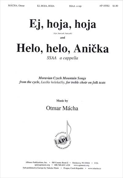Ej, hoja hoja / Helo, helo, Anicka (Print On Demand)