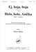 Ej, hoja hoja / Helo, helo, Anicka (Print On Demand)