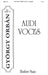 Audi Voces (Print On Demand)