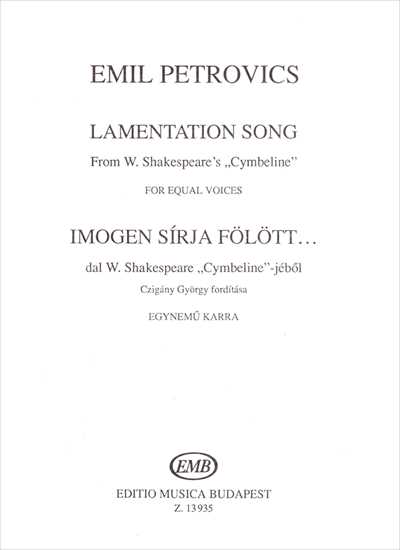 Lamentation Song (Imogen Sirja Folott)