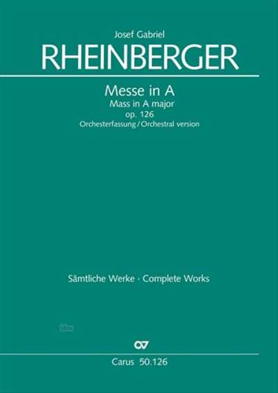 Messe in A Op.126 [Full Score]
