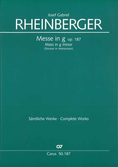 Messe in g Op.187