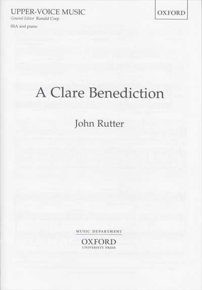 A Clare Benediction [SSA]