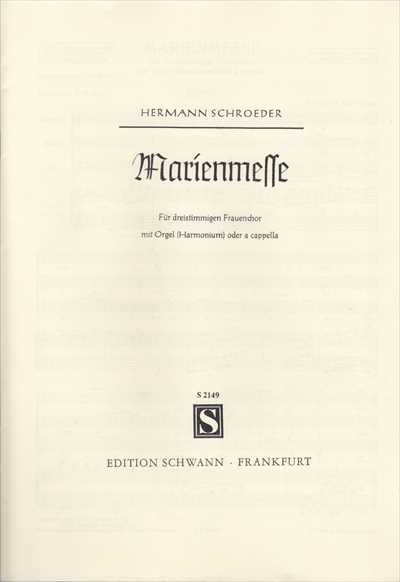 Marienmesse