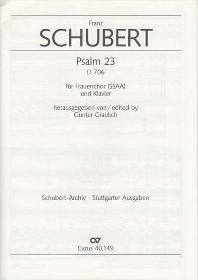 Psalm 23 Op.132 [SSAA]