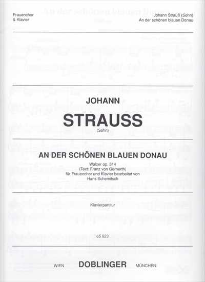 An der schonen blauen Donau Op.314
