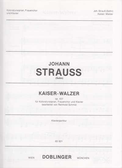 Kaiser-Walzer Op.437