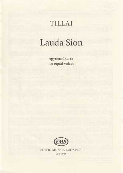 Lauda Sion [SSAA]