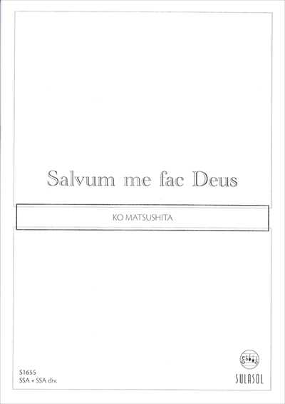 Salvum me fac Deus