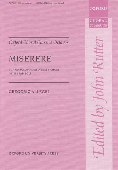 Miserere [SSATB]