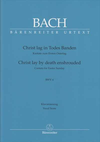 Kantate 4 Christ lag in Todes Banden [Vocal Score]