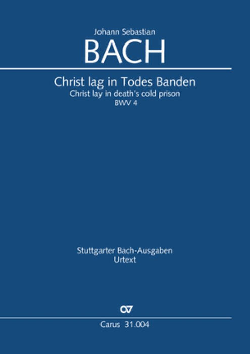 Kantate 4 Christ lag in Todes Banden [Full Score]