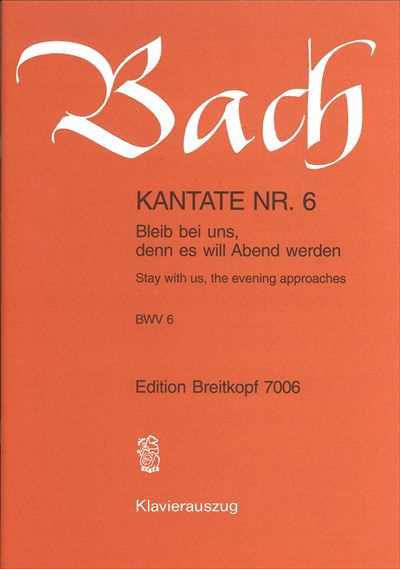 Kantate　6 Bleib’bei uns,~ (BR)