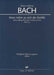 Kantate 22 Jesus nahm zu sich die Zwolfe [Vocal Score]
