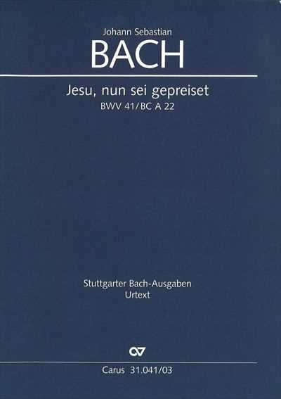 Kantate  41 Jesu, nun sei gepreiset