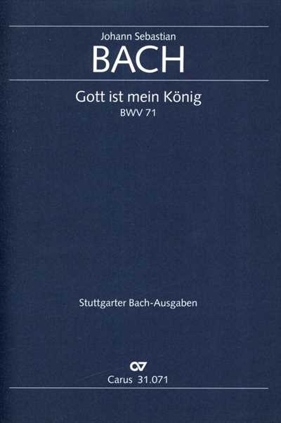 Kantate  71 Gott ist mein Konig [Full Score]