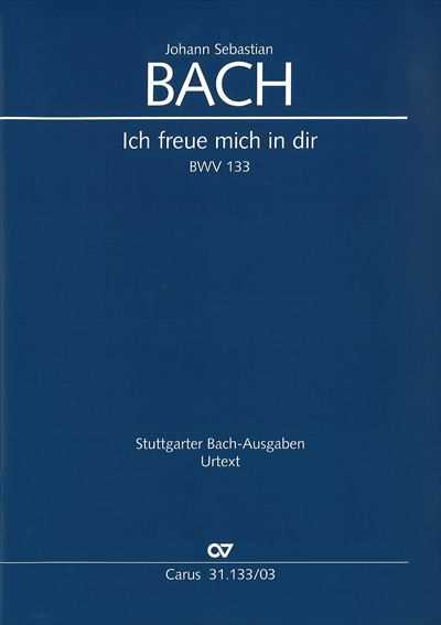 Kantate 133 Ich freue mich in dir