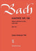 Kantate 138 Warum betrubst du dich [Vocal Score]