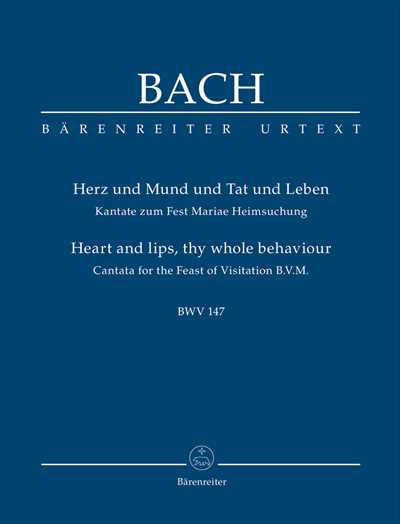 Kantate 147 Herz und Mund und Tat und Leben [Study Score]