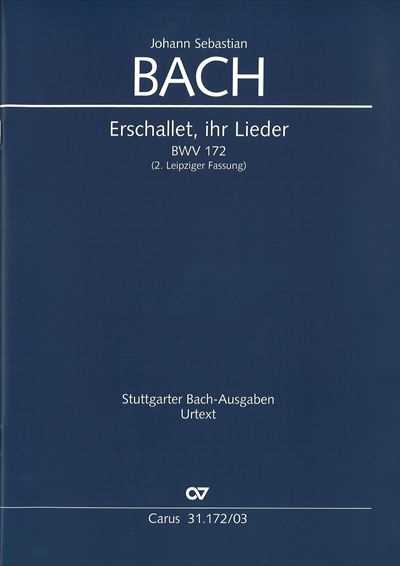 Kantate 172 Erschallet，ihr Lieder
