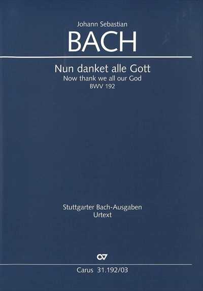 Kantate 192 Nun danket alle Gott