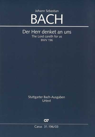 Kantate 196 Der Herr denket an uns