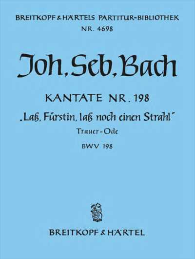 Kantate 198 Trauer-Ode