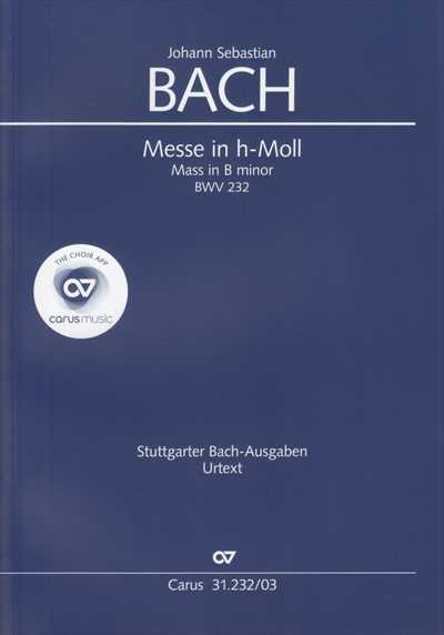 Messe in h-Moll BWV232 [Vocal Score]