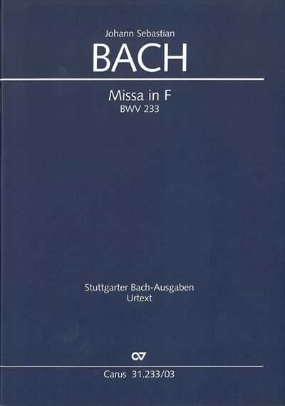 Missa in F BWV233