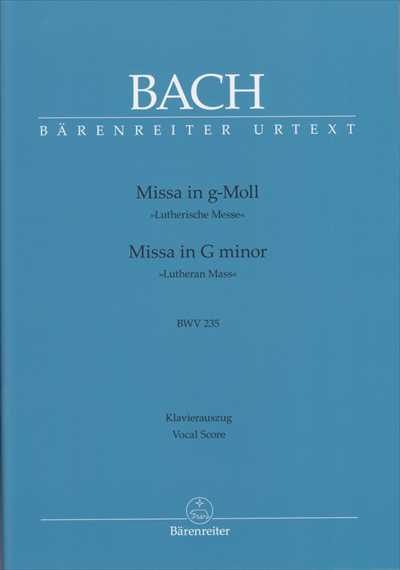 Missa in g BWV235 [Vocal Score]