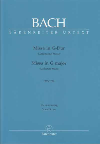Messe in G BWV236 (ミサ ト長調)