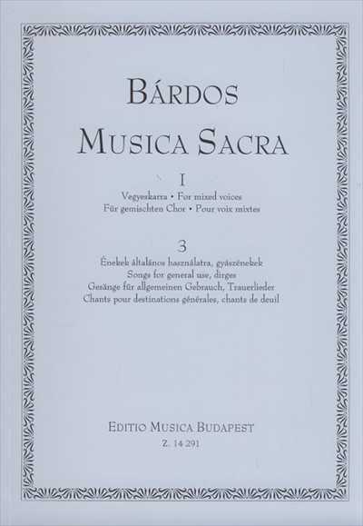Bardos Musica Sacra I-3
