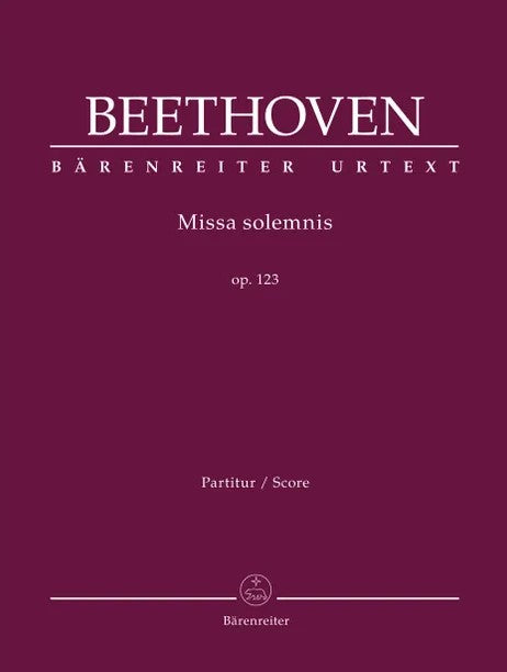Missa Solemnis Op.123 [Full Score]
