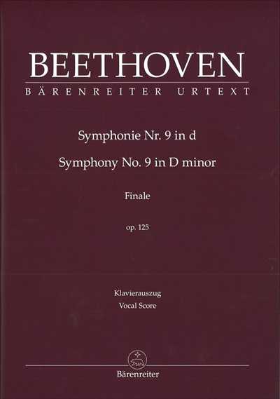 Symphony No.9 in D minor Op.125 [Vocal Score]
