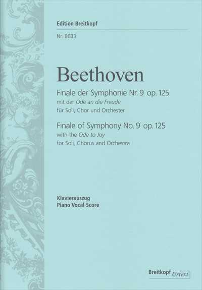 [旧版] Symphony No.9 in D minor Op.125 [Vocal Score]