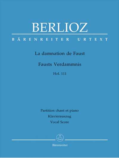 La damnation de Faust op.24 [Vocal Score]