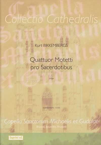Quattuor Motetti pro Sacerdotibus [SAB]