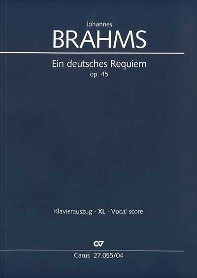 [大型版] Ein deutsches Requiem Op.45