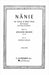 Nanie Op.82 [SATB]